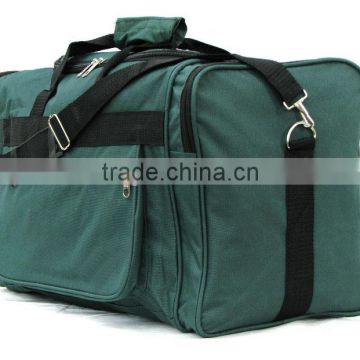 21" 40LB. CAPACITY GREEN DUFFLE BAG/ GYM BAG / LUGGAGE