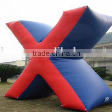 PVC Kids and Adult Cheap Inflatable Paintball Obstacle photo-2