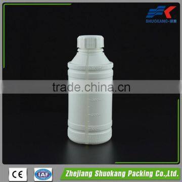 500ml HDPE Plastic Liquid Detergent Bottle With Leak Resistance Cap