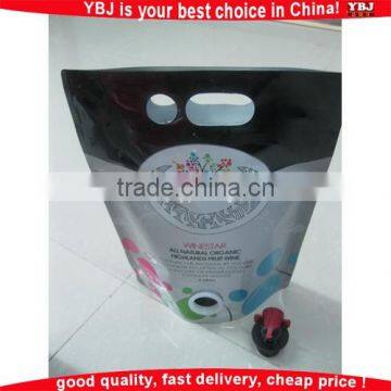 high quanlity 1L ,3L, 5L ,guangzhou bib manufacture apple juice bag in box