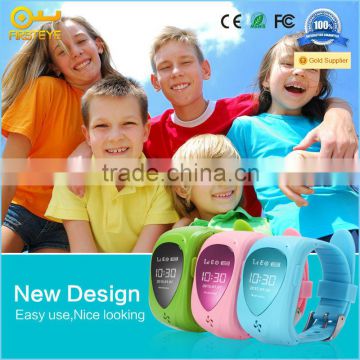 For Child safety ! Colorful silincone wearable tracking device kids gps bracelet