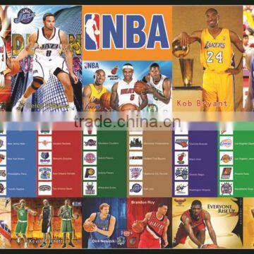 Xinlong Super Clear Basketball Star Paper Poster