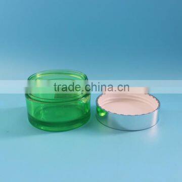 30g 1OZ Empty Thick PET Plastic Cream Jar Container With Silver Aluminium Lid photo-3