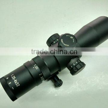 1.25-4*32 hunting scope,laser scope