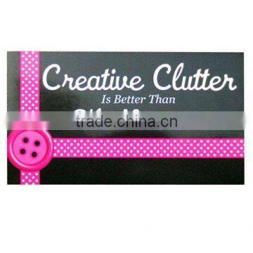 Custom creative paper fridge magnet