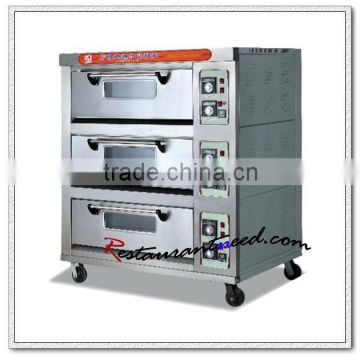 K33 3 Layer 6 Tray Industry Electric Deck Oven For Cake