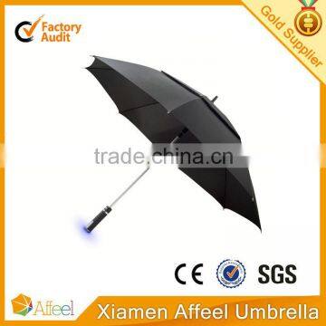 High quality promotion double layer discount LED umbrella
