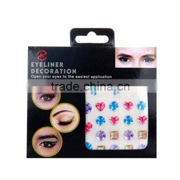 Jewelry Pretty Woman Fashion Fake Diamond Indian Red Bindi Sticker Quality Choice photo-6