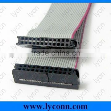 IDC socket connector with IDC Flat Grey Cable Connector pitch 1.27mm 2.0mm or 2.54mm