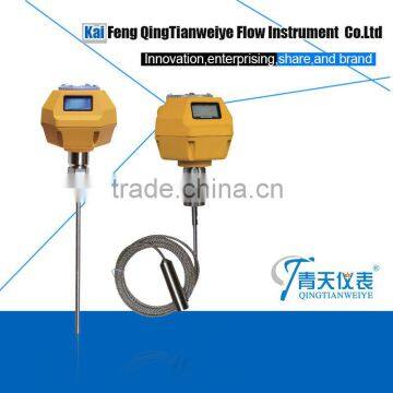 Guided wave radar level meter for measuring coal oil tanks