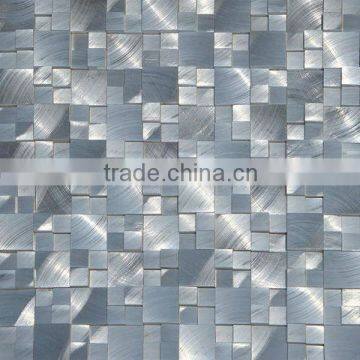 Modern design of aluminum mosaic tile for wall