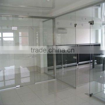 Office Clear Glass Swing Doors System YG-S021