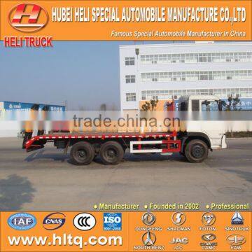 SINOTRUK 6x4 22tons machine equipment transport truck 336hp diesel engine