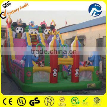 2014 mickey inflatable park slide inflatable party slide