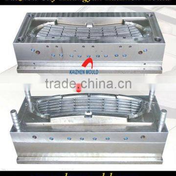 Customized car front grid plastic injection mold