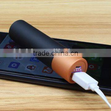 Universal Portable Mobile Phone Charger Cigar Shape Design With 2200/2600/3350mAh
