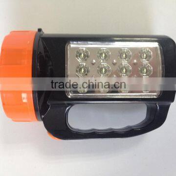 12LED+1LED flashlight