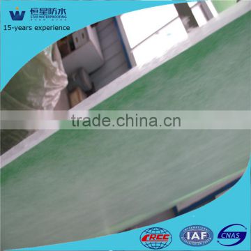 Double deck waterproofing of PP+PE+PP waterproof membrane and Polymer cement waterproof coating