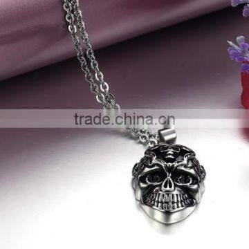 Fashion Black Stainless Steel Jewelry ,stainless Steel Skull Pendant photo-6