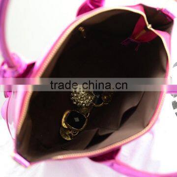 Purple and Silver Shell Bag Fashion Sweet Solid Woman Bag Elegant Totes Shoulder Bags for Women Lady Dating Messenger Bags