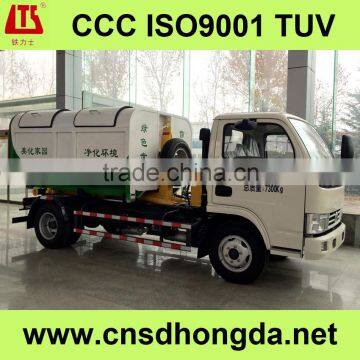 2015 New Designed environmental HDT5070ZXX Movable-bin Garbage Truck