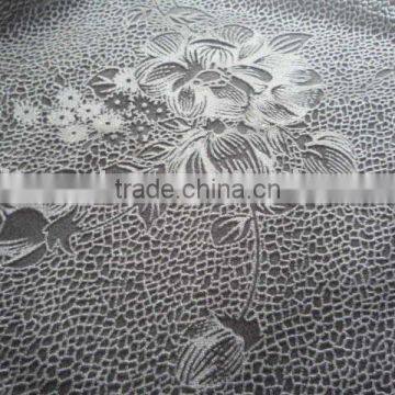 jacquard flocking fabric