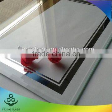 2mm 1.5mm Clear Cutting Sheet Glass With Beveled Edge Flat Pic Glass for Paintin photo-4
