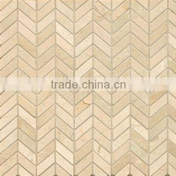 Cream Marfil Mosaic Flooring Tile photo-3
