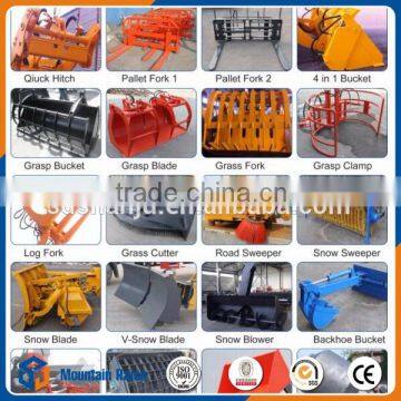Mountain Raise 1500KG Wheel Loader Attachment and 4 in 1 Bucket