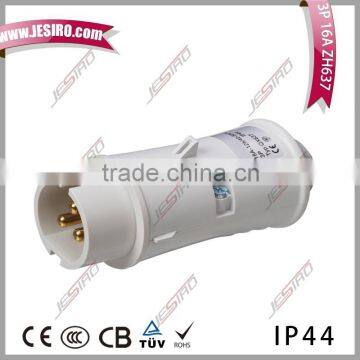 16a 40-50v 2P low voltage industrial plug and socket ZH637