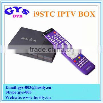 ipremium i9 MickyHop Smart OS IPTV Box CPU Quad Core Hybrid DVB-S2 tuner & DVB-T2/DVB-C tuner ipremium i9STC Set Top Box