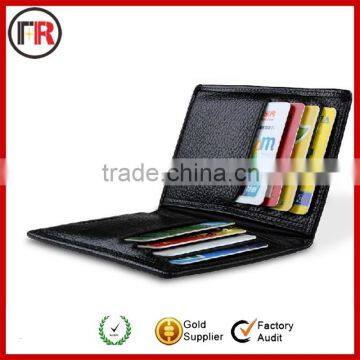 High quality leather business card holder made in China