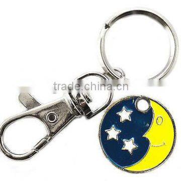 Supermarket Trolley Coin Token Key Ring,suppermarket Coin,token Coin