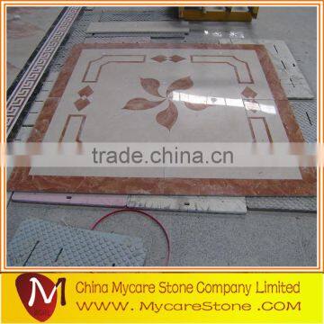 Western style popular design marble floor medallion designs