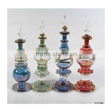 High quality Egyptian Blown Glass perfume Bottle