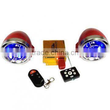 Two way Motorcycle Alarm System with remote for promotion