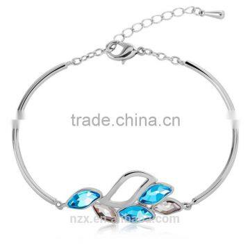 2016 OUXI New Design Crystal Fancy Stone Bangles 50016