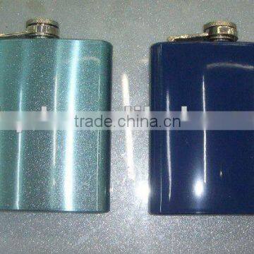 high quality series stainless steel painting hip flask