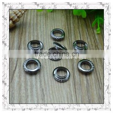 factory wholesale metal shoe eyelets black