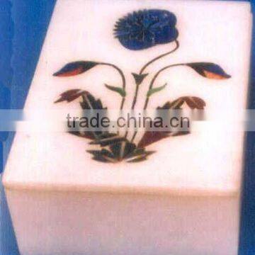 High Class Inlaid Marble Box