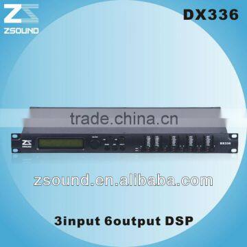 ZSound 3 in 6 out DSP digital processor