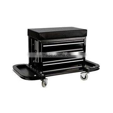 Tool chest Seat with 3 Drawer & 2 Tray & Pry Bar Holder