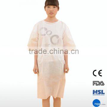 Dark Blue Polypropylene Medical Hospital Gowns for Sales photo-3