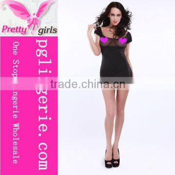 Sexy Transparent Nighty Babydoll Lingerie Dress for Women