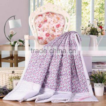 Summer Handmade Patchwork Quilt Made in China ,cheap microfiber quilt