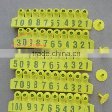 Animal Ear Tag Sheep Ear Tag Mark Laser Type Don't Rub off Not Break Decorative Plate Imported Polyurethane Materials photo-3