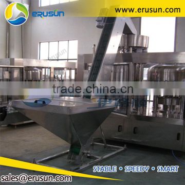 CE approved conveyor belt cap feeding machine