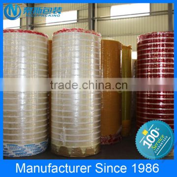 35mic, 40mic, 42mic, 45mic bopp adhesive tape jumbo roll, bopp jumbo roll tape