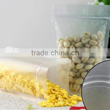 High Quality Clear Stand up Plastic Packing Bag With Zipper photo-3