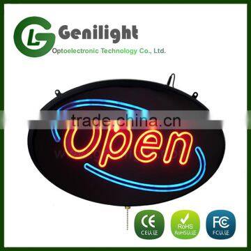 Top Value Eye Catching Flashing LED Ice Cream Open Neon Logo Sign photo-5